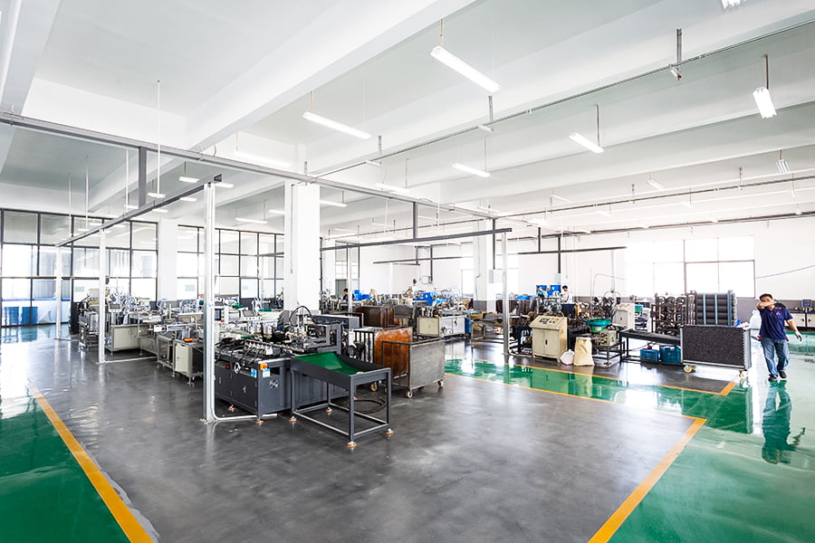 Montera automatisk produktionsverkstad