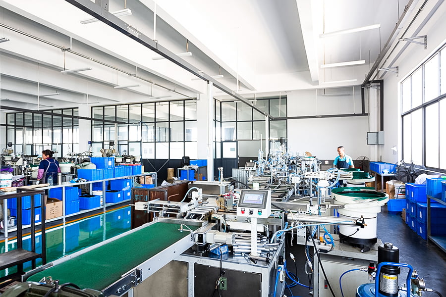 Montera automatisk produktionslinje 2