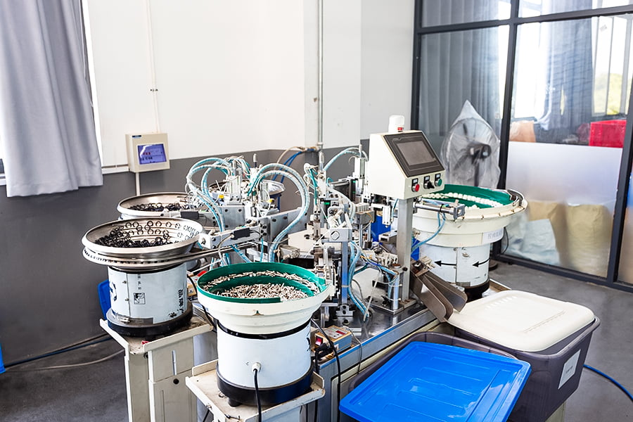 Ventilinstallationslinje