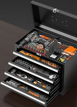 Verktygslåda med flera funktioner